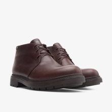 Camper Burgundy Ankle Boots Mens - Hardwood Online Ireland | ULGIM1976